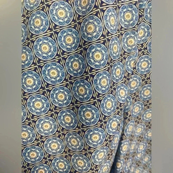 Nicoblu Capri Short Tunic Blue White Porcelain Size Large - Picture 6 of 9